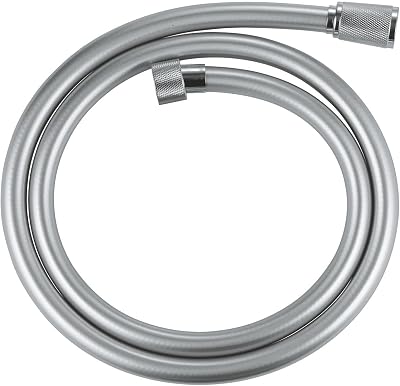 GROHE VitalioFlex Smooth Shower Hose 1.25m TwistStop G 1/2 Chrome