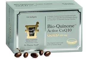 PHARMA NORD The Original CoQ10 from The Inventor of Q10 Supplements | High Absorption | Bio-Quinone Coenzyme Q10 100mg, Essential Antioxidant for Energy, Heart Health and Fertility Support, 150 Softgels