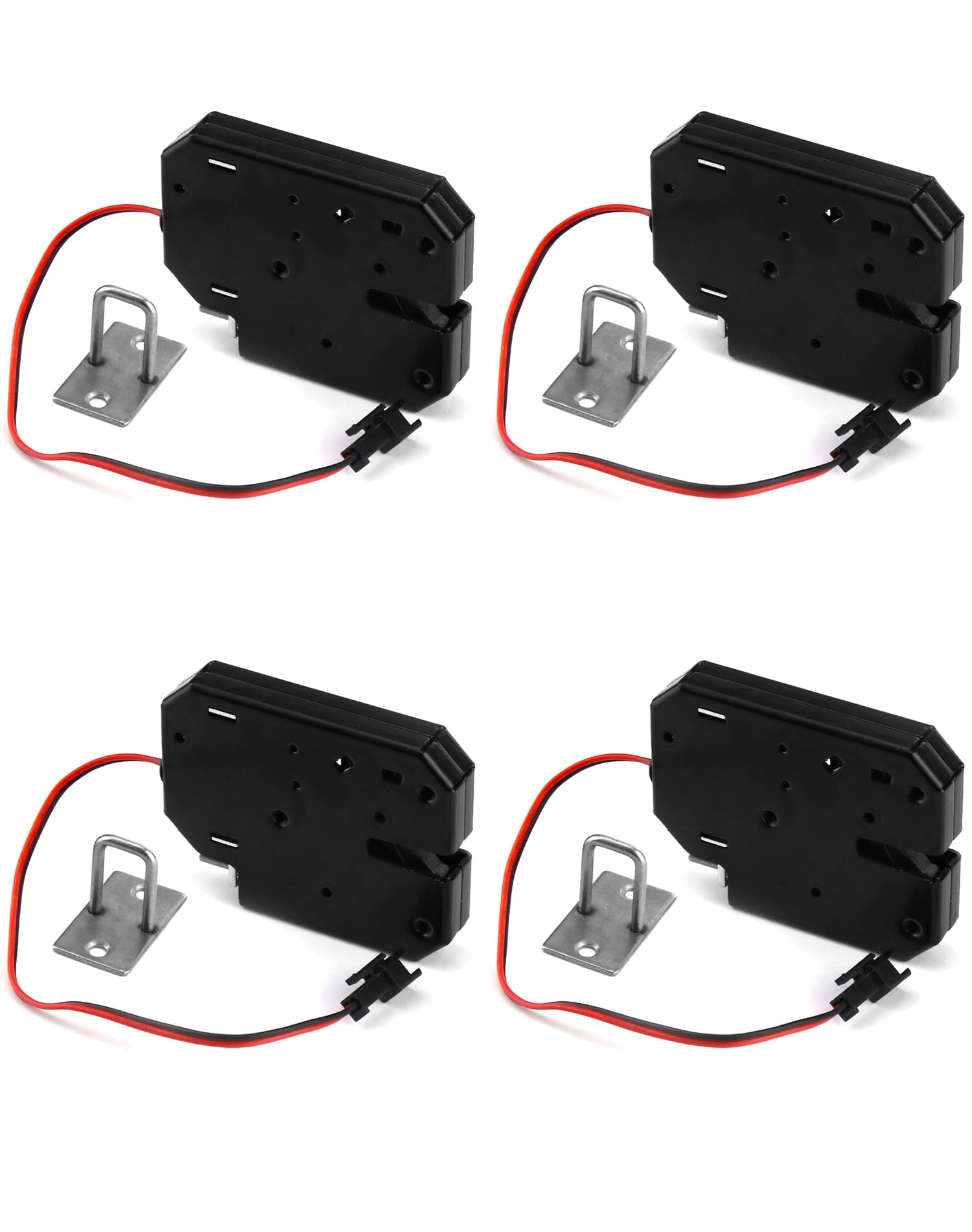 Cerradura electrónica para gabinete de acero al carbono QWORK: mecanismo de bloqueo seguro y conveniente para gabinetes de almacenamiento, buzones
