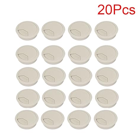 Amazon Com Ldexin 20pcs Round Removable Rotable Desk Wire Cable