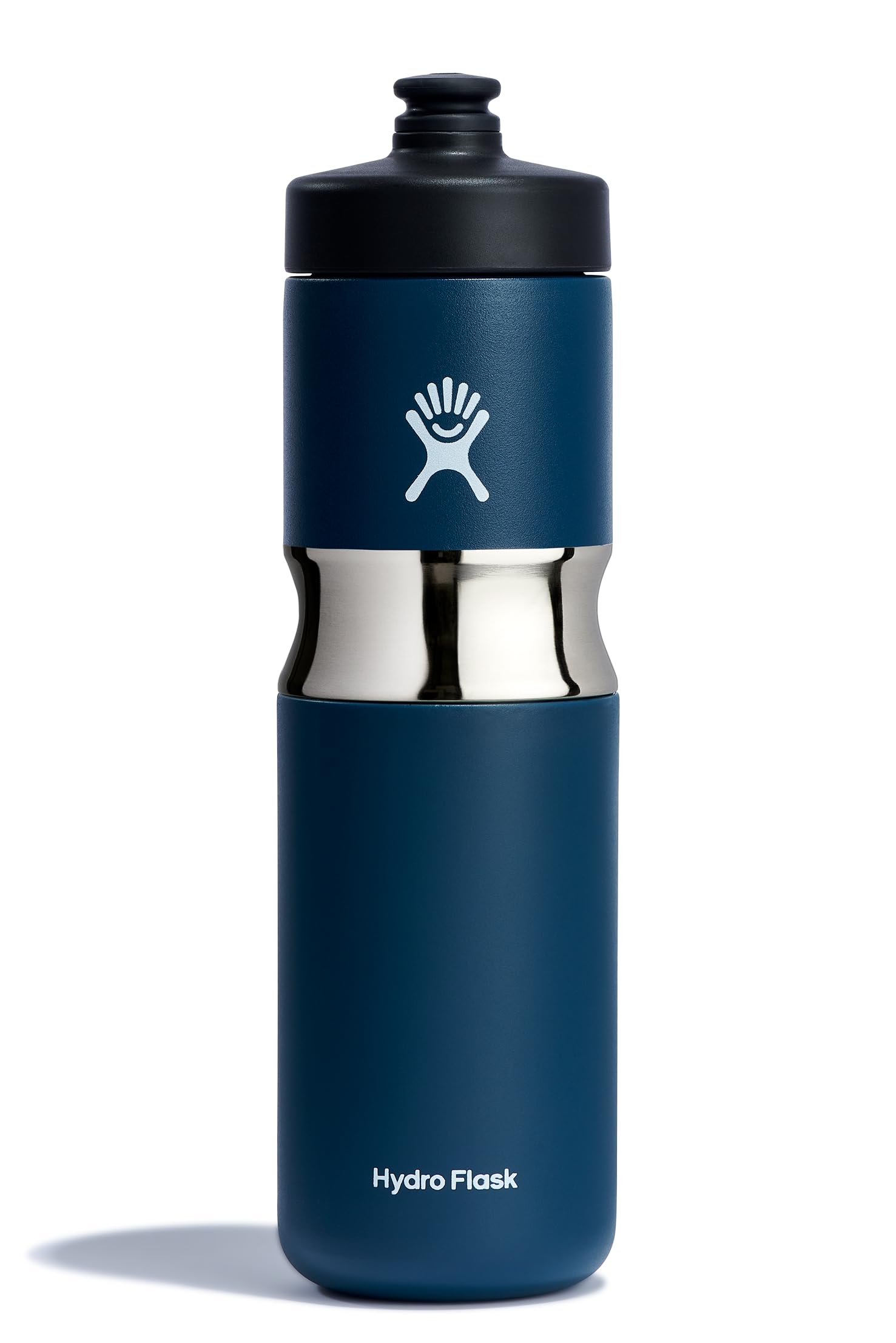 HYDRO FLASK 20 OZ WIDE MOUTH INSULATED SPORT BOTTLE INDIGO