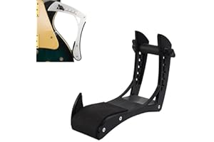 Electric Guitar Rest Footrest,Guitar Foot Rest - Adjustable Width Guitar Support for Electric, Classical & Acoustic Guitar Le