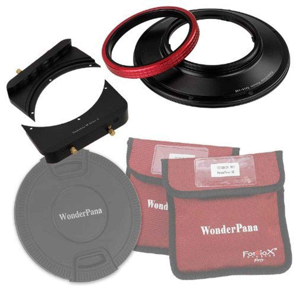 WonderPana 66 FreeArc Kit - Rotating 145mm Filter System Holder, 6.6" Filter Brackets and Lens Cap for the Canon 14mm Super Wide Angle EF f/2.8L II USM Lens (Full Frame 35mm)