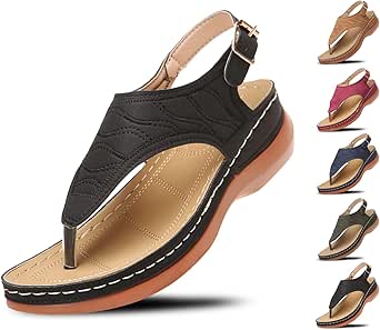 Amazon.com: Dimleen Orthopedic Sandals, Sursell Women's Comfy Orthotic Sandals, Beautiful 