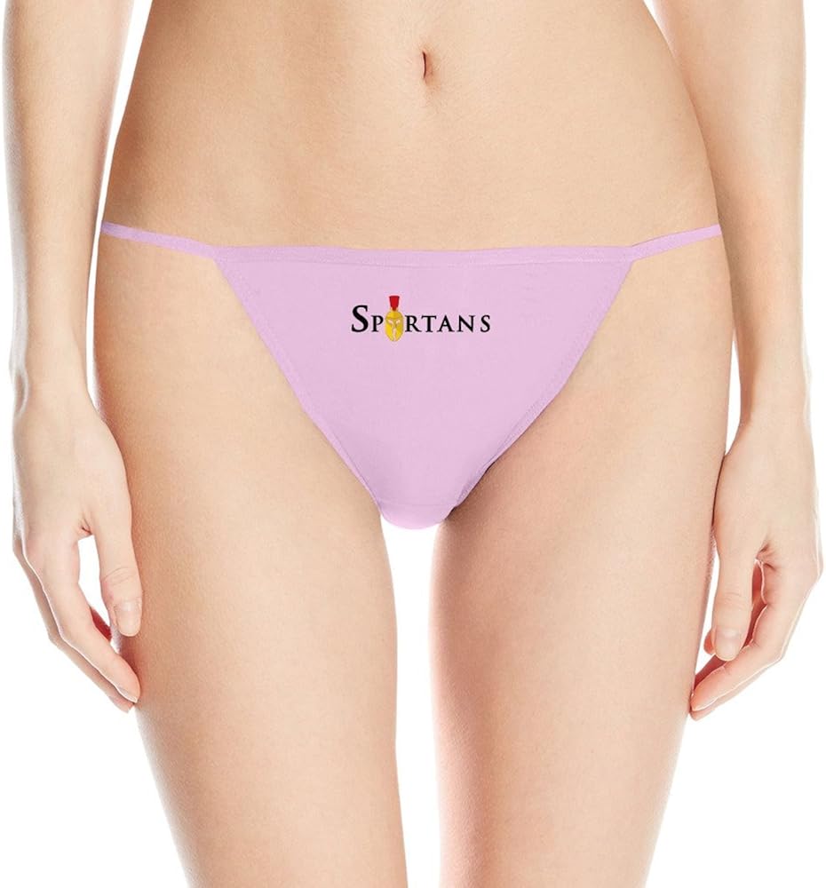 Sexy Woman Triad Flag Football Thong Underwear Panties L Pink Clothing