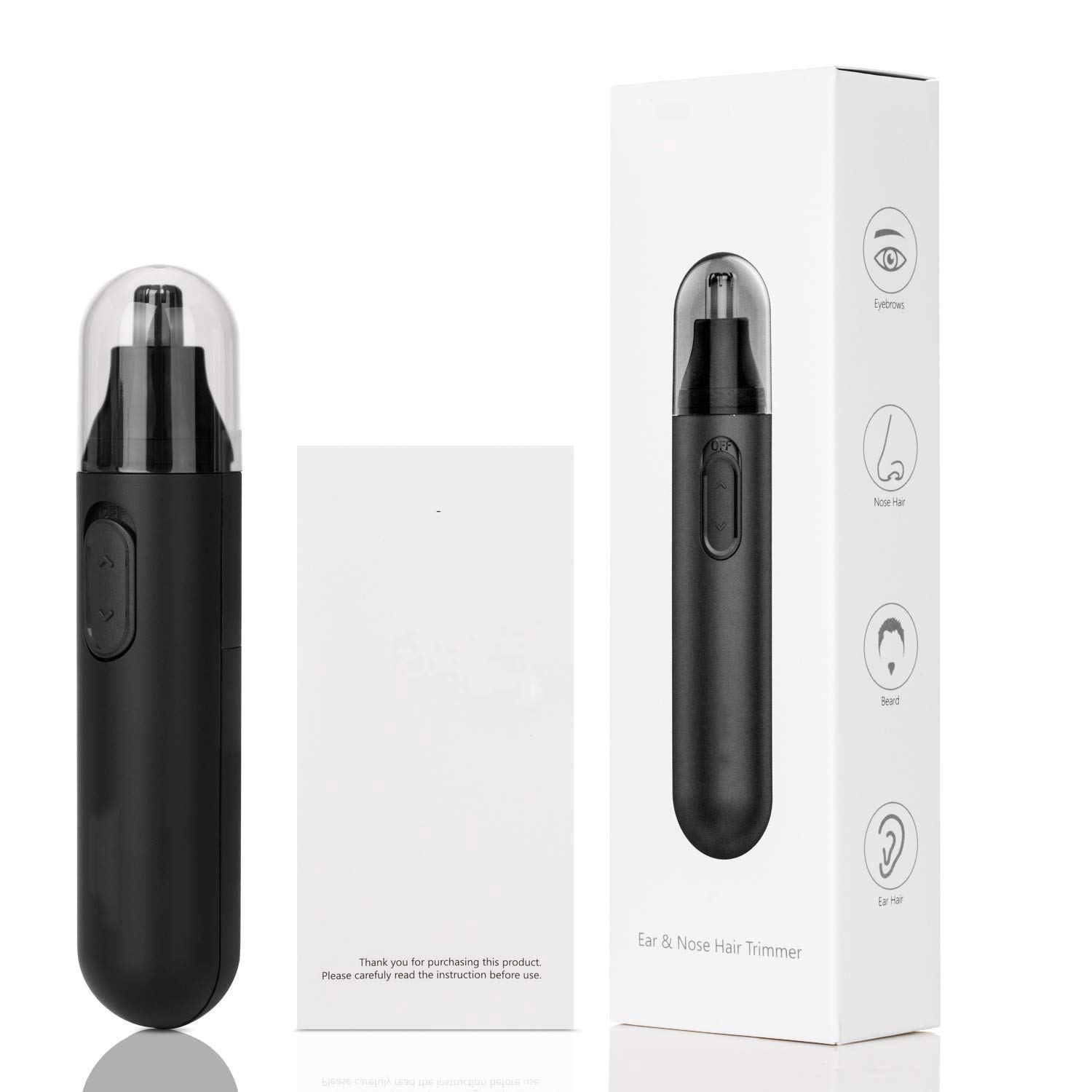 Amazon Com Nose Ear Beard Eyebrow Facial Body Hair Trimmer