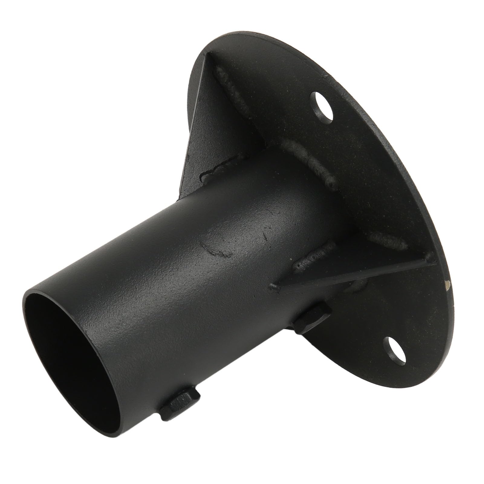 Heavy Duty Floor Post Flange, Post Floor Flange Pole Mound Mailbox Bracket, For 1.75 O.D. Pipe Steel Round Base Heavy Duty Fence Holder, Sopor Circular Pos 50 Mm