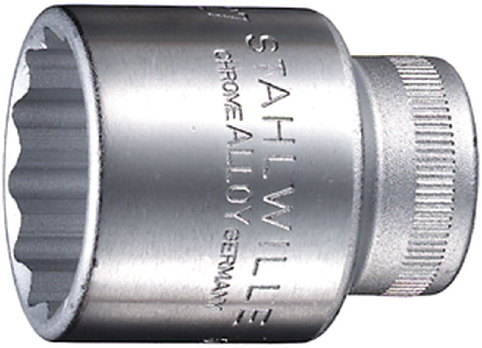 Stahlwille STW5016 1/2-Inch Drive 16 mm Bi-Hexagon Socket - Silver