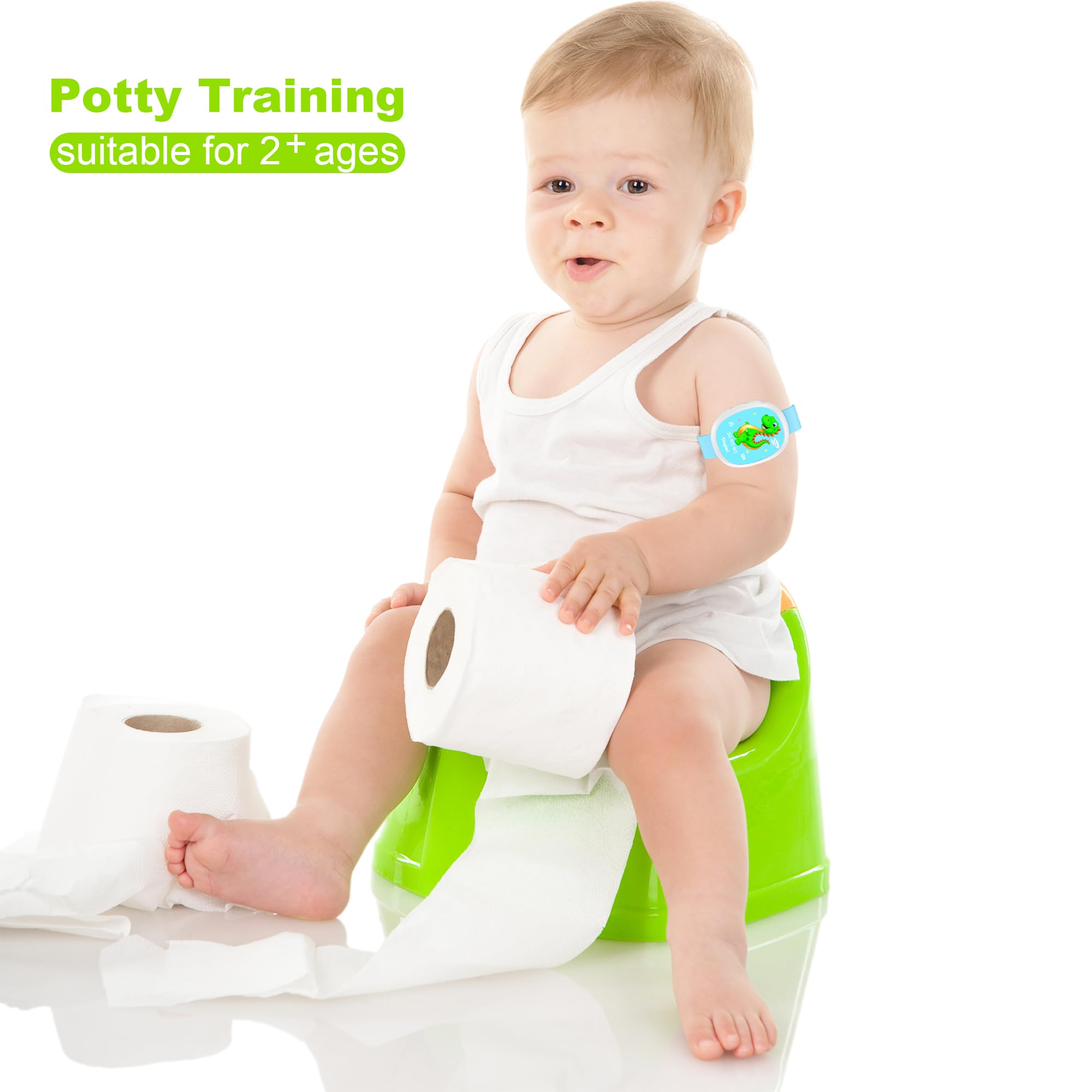 Potty Training with 5 Music Playing & Timer Setting Toilet Training Timer Dinosaur Pattern