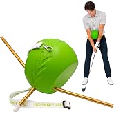 TabiLife Golf Training Ball Between Arms, The Connector Golf Training Aid | with Lanyard, Golf Swing Trainer Ball for Visual Feedback, Arm Connection and Swing Correction