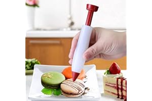 Oligemok 10pc Cake Decorating Kit,Cookie Cream Decorating, Icing Piping Bags for Cake, Baking DIY