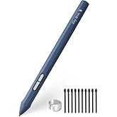 King Write SY05 EMR Stylus Pen for Kindle Scribe &amp; Remarkable 2, Black | Battery-free EMR stylus with eraser, 4096 pressure levels, palm rejection and 10 replacement tips.