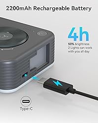 SmallRig P96 LED Video Light, Portable Camera