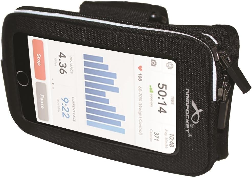 Armpocket Wrister Forearm Band for iPhone SE 2020, 8, 7, 6s, Galaxy S7, S6, or Phones up to 5.8 Inches