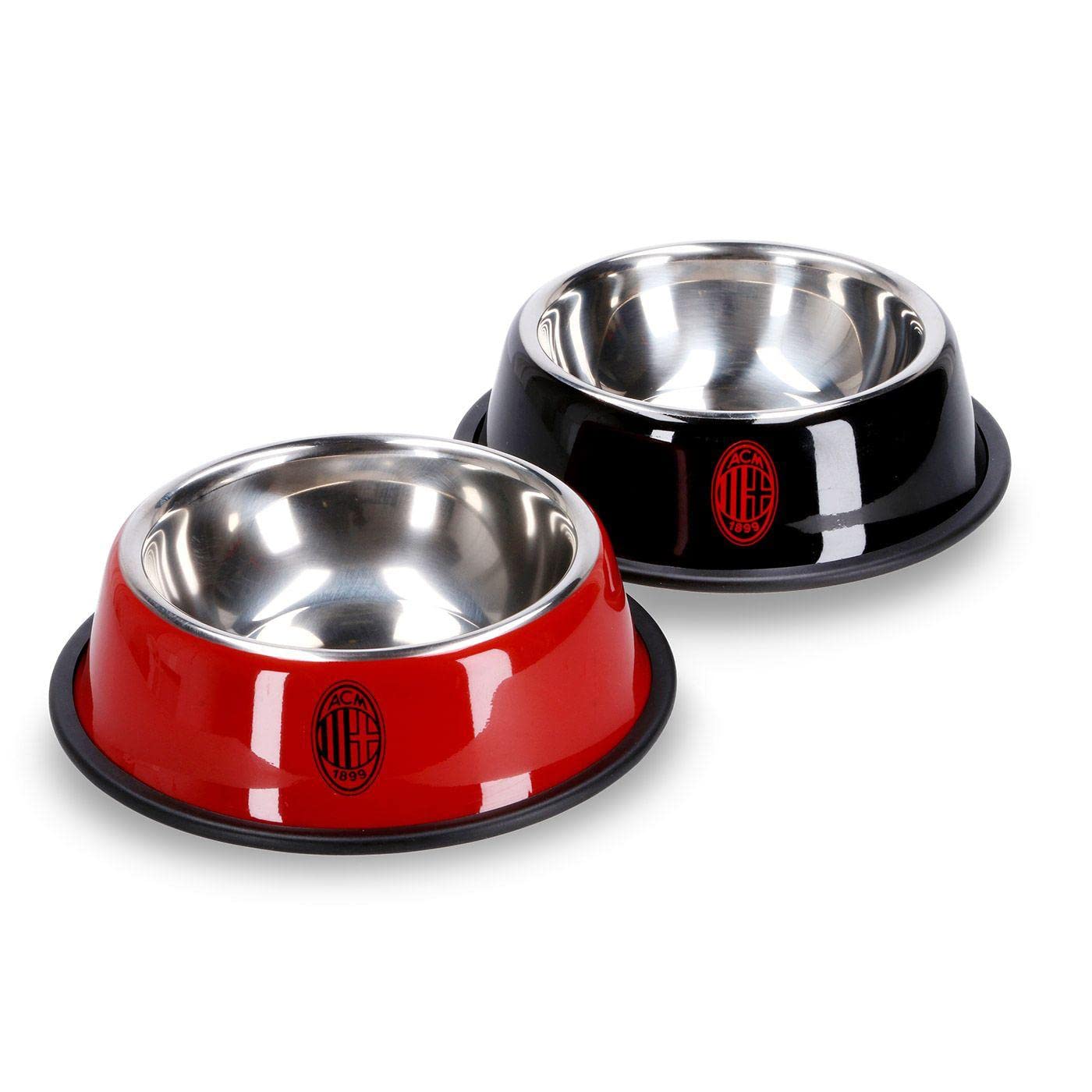 A.C. Milan Only4fan S.r.l. PETBOWLACMILAN18CM Neck Warmer, Black, Unique Unisex-Adult