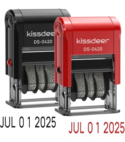 Trodat Professional Heavy Metal Date Stamps