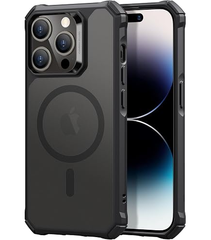 Apple iPhone 14 本体 ミッドナイト　ESRカバー付 Amazon.com: ESR for iPhone 14 Pro Max Case, MagSafe Compatible