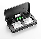 FirstPower NP-BG1 Battery 2 Pack and 2-Channel Battery Charger for Sony NP-BG1 NP-FG1, Cyber-Shot DSC-H3 H7 H9 H10 H20 H50 H55 H70 HX5V HX7V HX9V HX10V HX30V W30 W50 W55 W70 W80 W120 W150 W220 W230