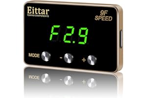 EITTAR Throttle Response Controller, 9 Drive Modes, Smart Electronic Racing Accelerator for Toyota Tacoma FJ Cruiser 4Runner Hilu x Fortuner Innova Prius Prado
