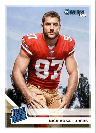 Amazoncom 2019 Donruss Football 318 Nick Bosa San