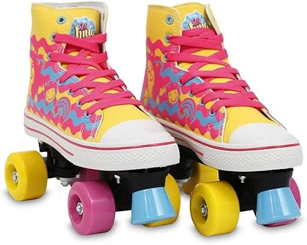 los patines de soy luna los amarillos