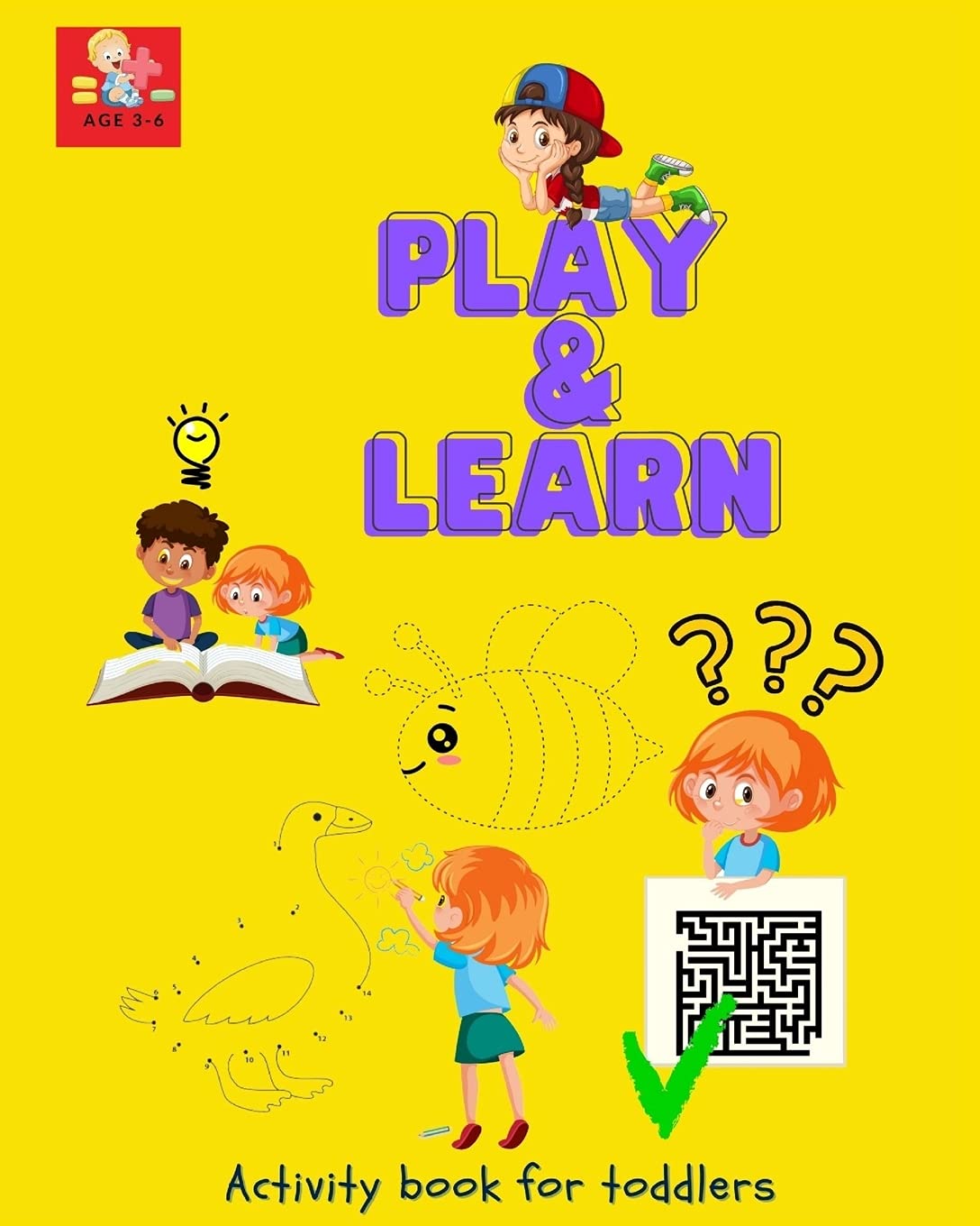 PLAY and LEARN Activity book for Toddlers: Brain Games for Clever Kids  Toddler Learning Activities Pre K to Kindergarten (Preschool Workbooks) Ι  Fun brain games for ages 3-5: 9782786232998: Amazon.com: Books