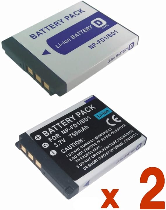 Amazon | ?2????? SONY ??? NP-BD1 NP-FD1 ?? ????? ? 2???? DSC-T2 DSC ...