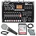 Zoom R8 8-Track Digital Recorder/Interface/Controller/Sampler with Samson Supercardioid Neodymium Dynamic Handheld Microphone and Accessory Bundle