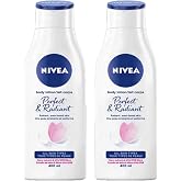 NIVEA Lotion Perfect &amp; Radiant - 400 ml - 2 Pack