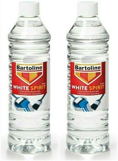 Bartoline White Spirit 500ml Twin Pack – Solvent for Paints and Brushes