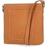 Timberland Large Leather Crossbody Purse Shoulder Bag
