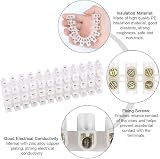 D.A.Y. Republic 4pk Clear Terminal Blocks 3A 15A Dual Row 12 Pos Wire Connectors view 6