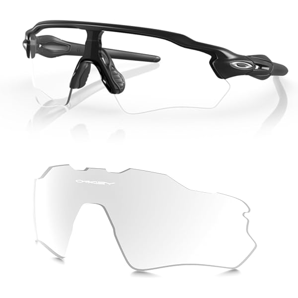 Amazon.com: Radar EV Path Replacement Lenses, Black Clear Iridium