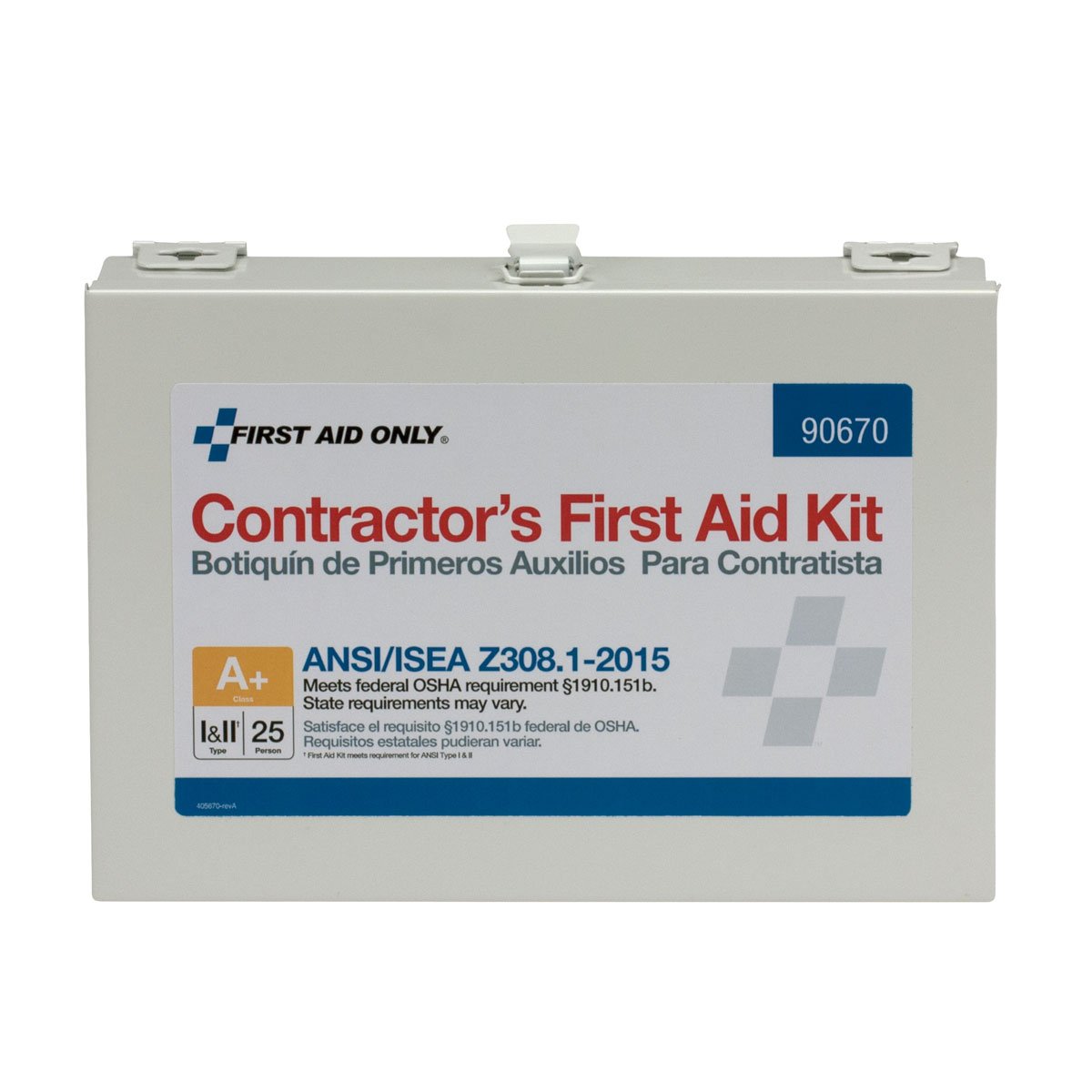 First Aid Only 90566 50 Person Bulk ANSI B, First Aid Kit, Plastic, Weatherproof: Industrial & Scientific