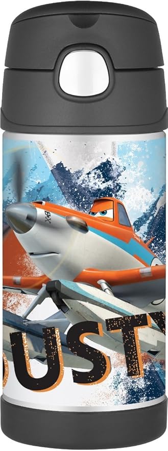 Amazon Thermos サーモス ディズニー プレーンズ Planes 魔法瓶 水筒 ストロー 水筒 キッズ 直飲み 保冷製ダイレクトボトル水筒 350ｍｌ 並行輸入品 水筒 マグボトル オンライン通販