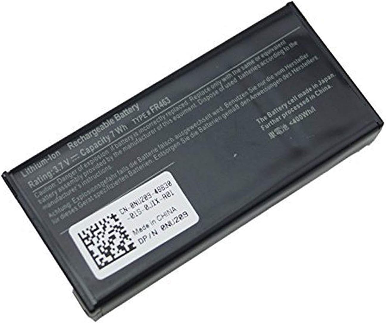 ASKC 3.7V 7Wh FR463 Laptop Battery for Dell Poweredge Perc 5i 6i PowerEdge 1950 2900 2950 6850 6950 R510 R610 R900 Series NU209 P9110 U8735 XJ547 - Image 3
