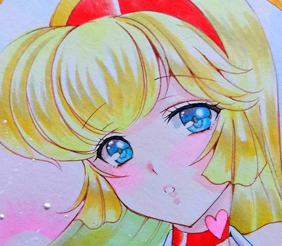 Amazon Co Jp 如月ハニー ギリギリ キューティーハニー 同人 手描きイラスト 色紙 ホビー