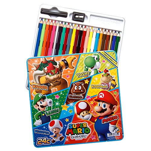 Mitsubishi premium quality colored pencils super mario set of 24 …