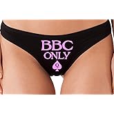 Knaughty Knickers BBC Only Queen of Spades for big black cock thong panties