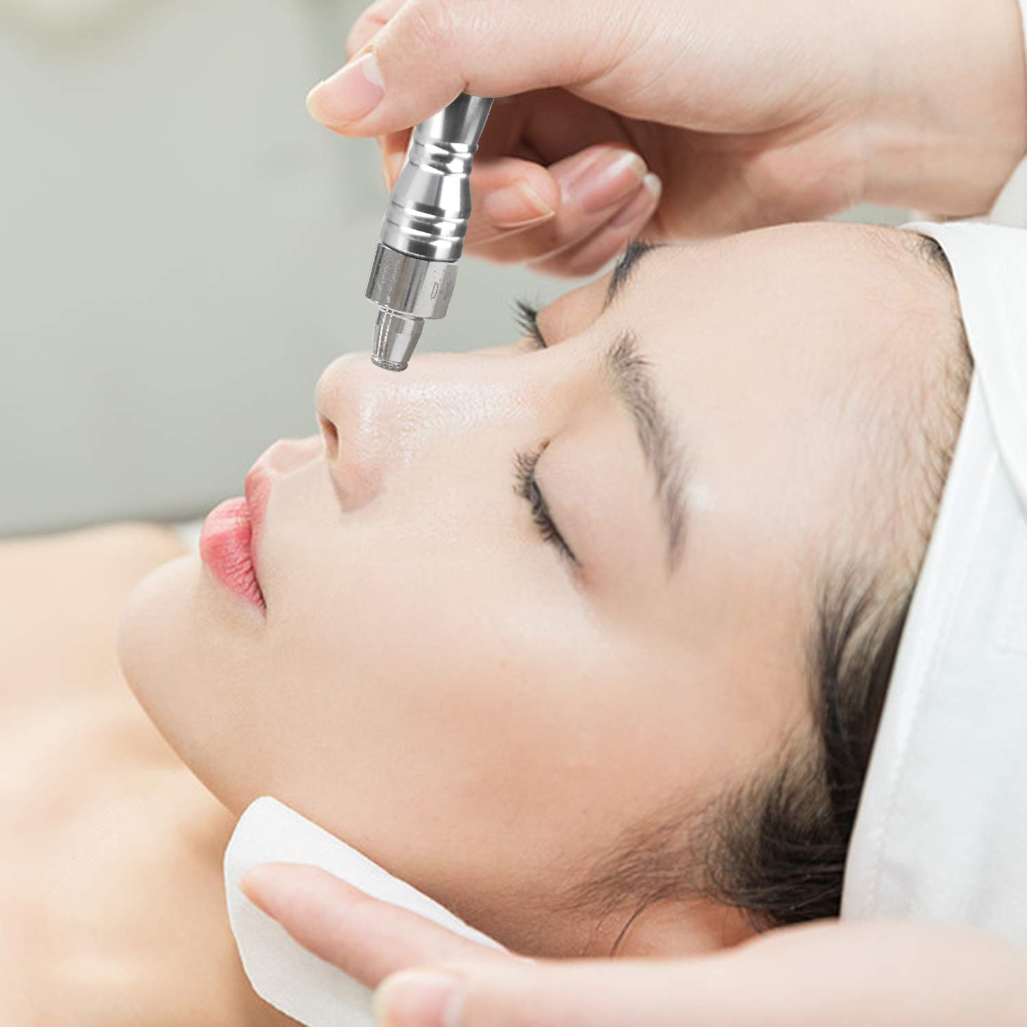 Diamond Microdermabrasion Dermabrasion Machine, Yofuly 0-68cmHg Suction Power Professional Dermabrasion Equipment Facial Peeling Spa Diamond Dermabrasion Machine: Beauty