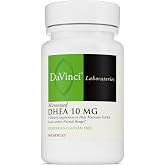 DAVINCI Labs Micronized DHEA 10mg, 90 Capsules | Helps to Support Healthy Aging, Hormone Balance, Brain Health, Thyroid Function &amp; More, Vegetarian, Gluten-Free