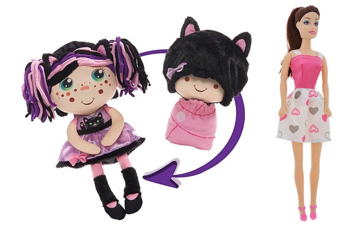 Flip Zee Girls Zuri Kitty Cat Sweet And Cuddly Desertcart