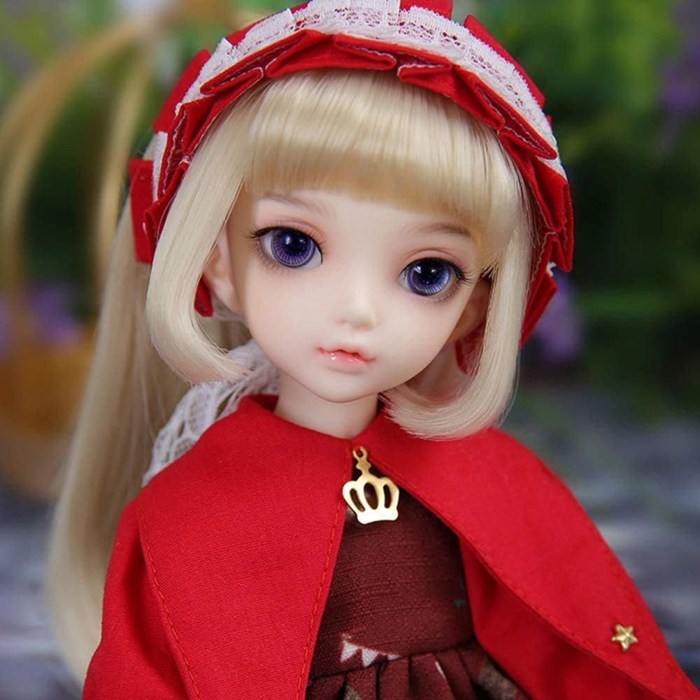 doll makeup and dress