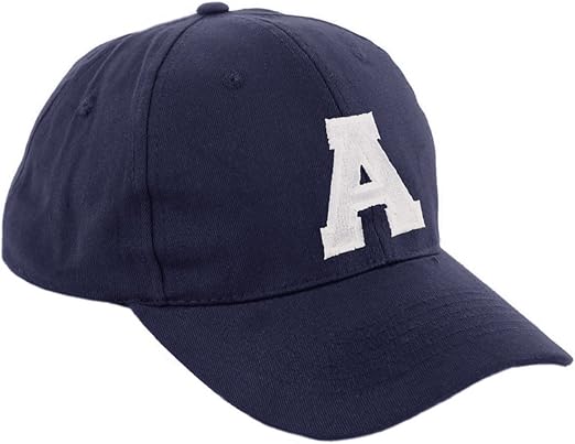 Gorra de béisbol infantil, diseño con letras A-Z, unisex, color ...