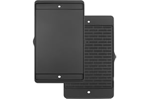 EASIBBQ 7566 Cast Iron Griddle for Weber Genesis 300 Series Gas Grill, Replacement for Weber Genesis 300 Series E-310 E-320 E-330 S-310 S-320 S-330 EP-310 EP-320 EP-330 CEP-310 CEP-330 ESP-310