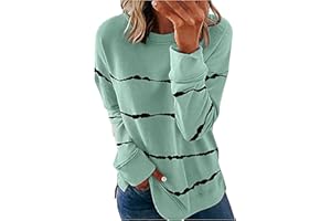 FQZWONG Womens Spring Fashion 2024 Long Sleeve Shirts for Women Trendy Going Out Tops Blouses Dressy Casual Sweatshirts