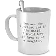 Tazza Divertente Per La Mamma – 'You Are The Luckiest Mom In The World' – Regalo Umoristico By SpreadPassion