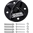 POWER GUIDANCE Wall and Ceiling Mount Bracket for Suspension Straps, Gymnastic Rings, Yoga Swings & Hammock Resistance Band Battle Rope