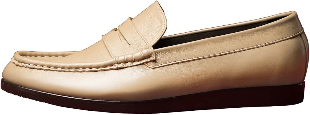 mens cream suede loafers
