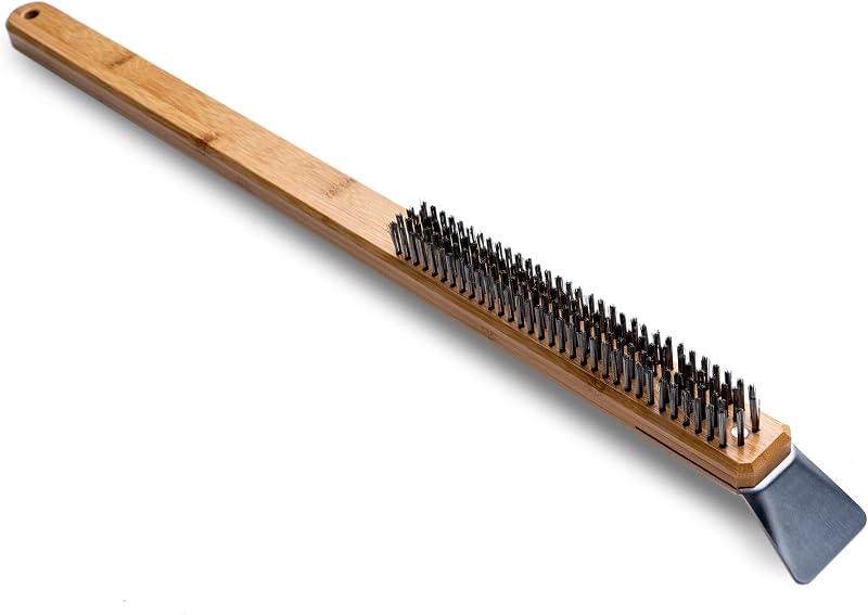Ooni Wire Brush & Scraper – 2-in-1 Pizza Oven Cleaner